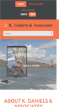 Mobile Screenshot of kdanielspublishing.com